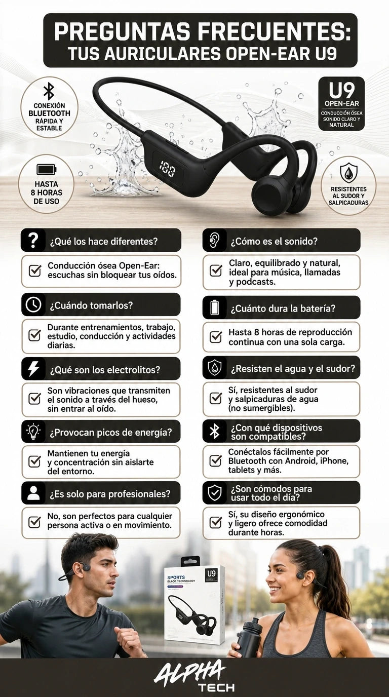 Auriculares U9 AirBeat Pro