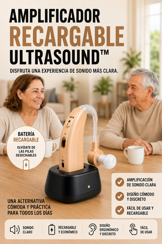 Audífono Recargable Ultra Sonido