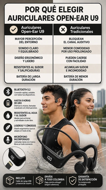 Auriculares U9 AirBeat Pro