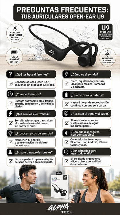 Auriculares U9 AirBeat Pro