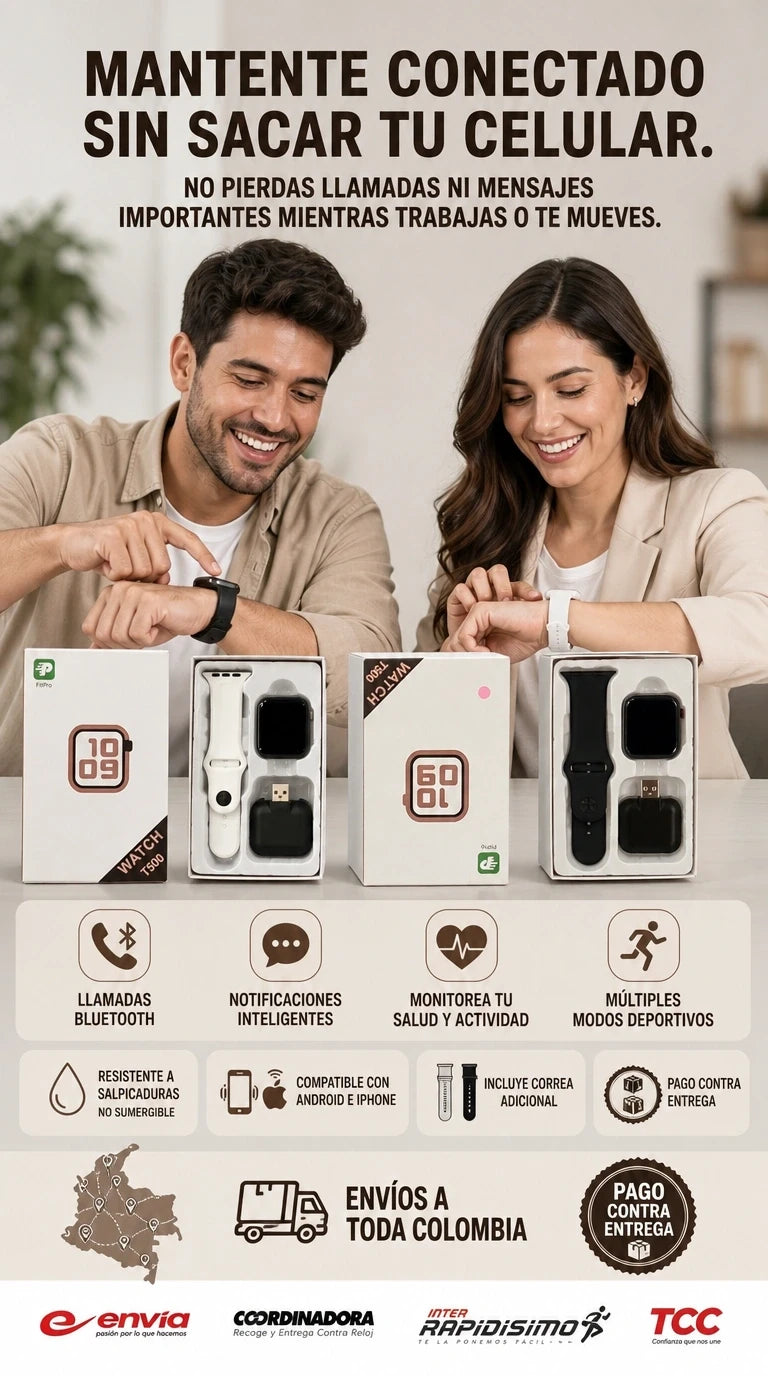 Reloj Inteligente Smartwatch T500